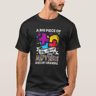 En Biet i mitt hjärta har autism min mormor T Shirt