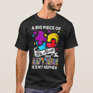 En Biet i mitt hjärta har Autism min Nephew 1 T Shirt