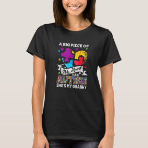 En Biet i mitt hjärta har autism. T Shirt