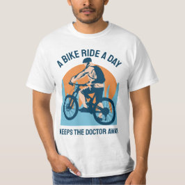 En bike Ride Behållor om dagen Doktor, cykling T Shirt