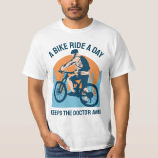 En bike Ride Behållor om dagen Doktor, cykling T Shirt