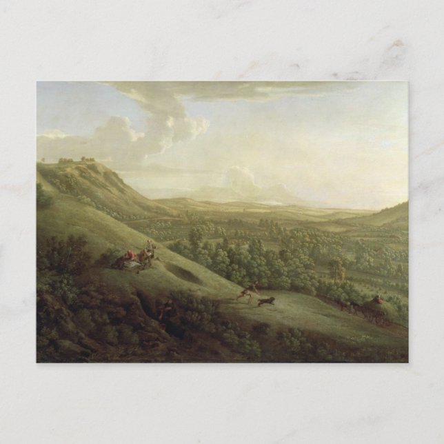 En bild av Boxhill, Surrey, med Dorking i Dis Vykort (Framsida)