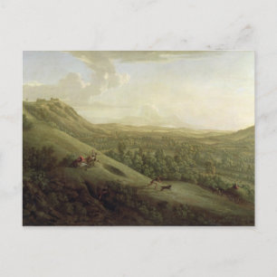 En bild av Boxhill, Surrey, med Dorking i Dis Vykort