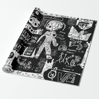 En bild som innehåller flera symboler.stre presentpapper