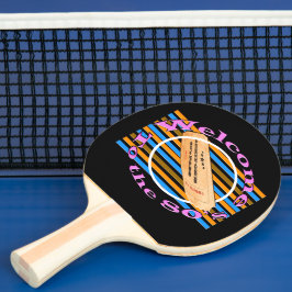 En biljett - till 80-talet pingisracket