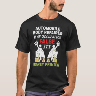 En bilreparatör kan skriva ut pengar t shirt