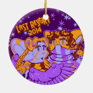 En binär melodi -- Sist prydnad för Res0rt 2014 Julgransprydnad Keramik