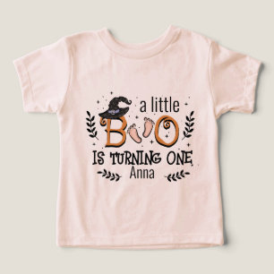 En Birthday 1 Halloween blir en liten boo. T Shirt