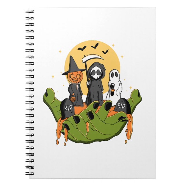 En bit av Halloween Anteckningsbok (Framsidan)