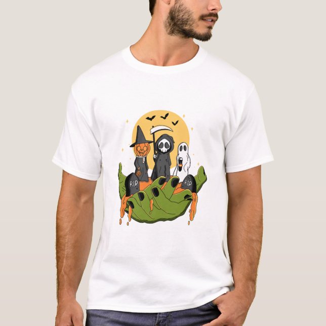 En bit av Halloween T Shirt (Framsida)