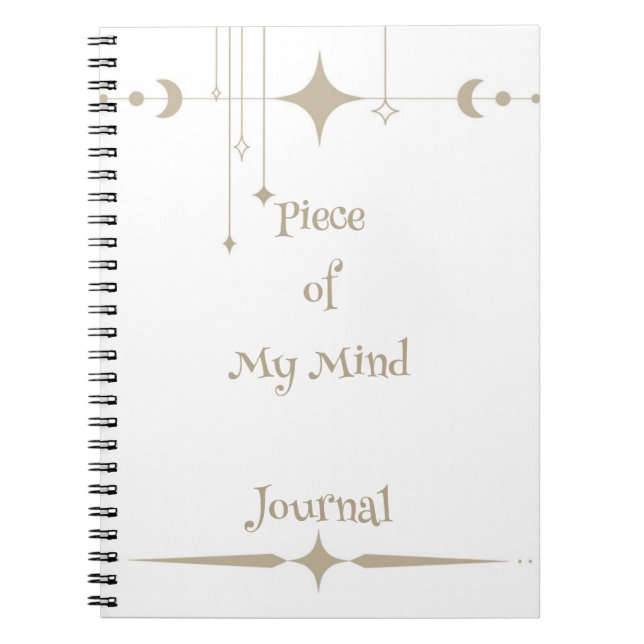 En bit av mitt hjärta anteckningsbok (Framsidan)