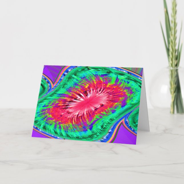 En bit fantasikonst kort (Framsida)