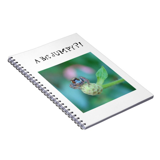 En bit jumpy? anteckningsbok med spiral (Högra Sidan)