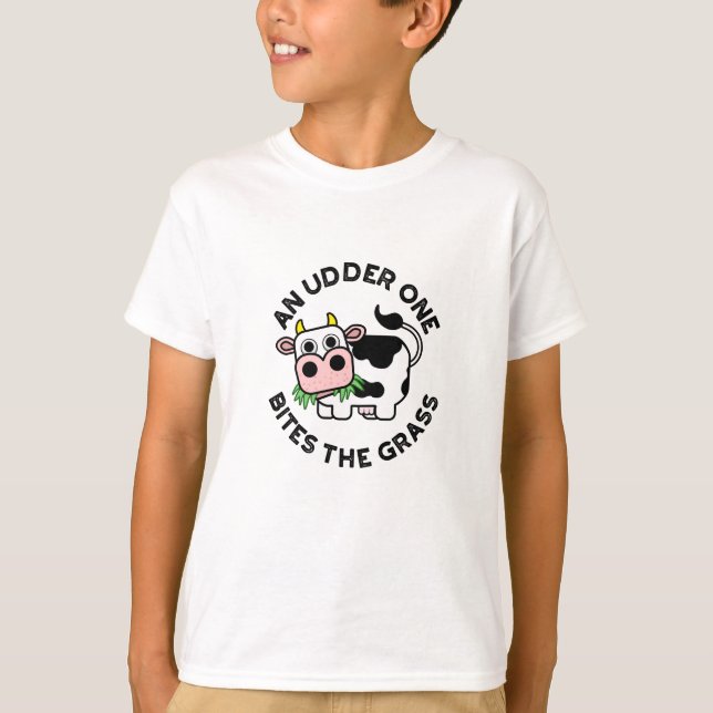 En Bita i gräsklippan T Shirt (Framsida)