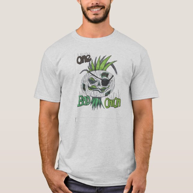 En bjöd löken t-shirt (Framsida)