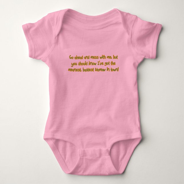En bjöd Mamaw Tee Shirt (Framsida)