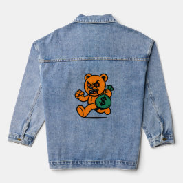 En BJÖRN TJUV sweatshirt Denimjacka