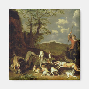 En björnjakt, 1655 magnet