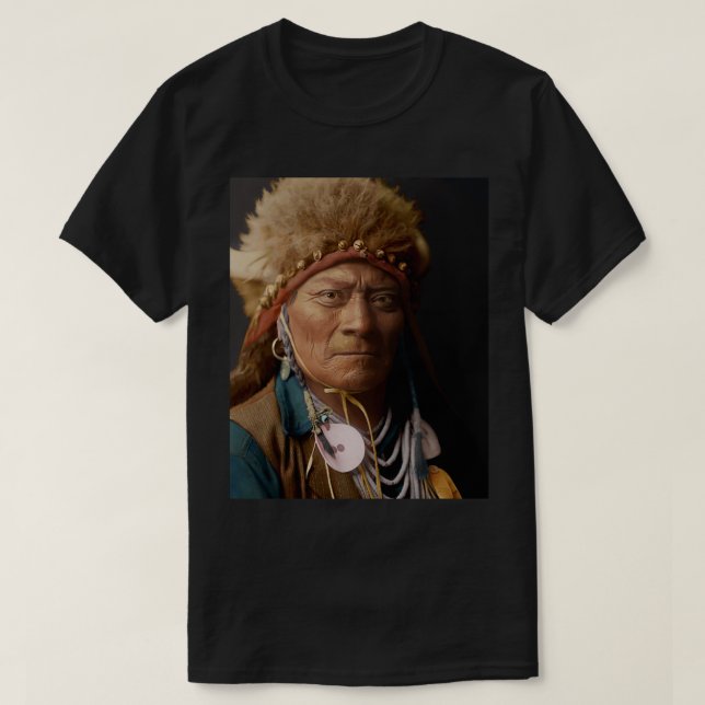En blå beklädnad t shirt (Design framsida)