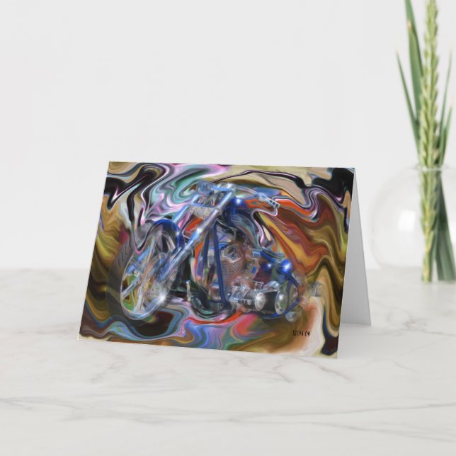 En blå Dream Kort (Framsida)