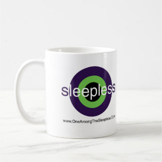 En bland den sömnlösa muggen kaffemugg