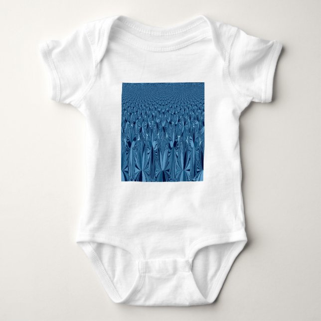 En blandning av blå t-shirt (Framsida)