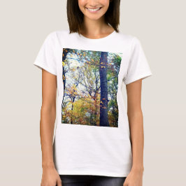 En blandning av löv t shirt