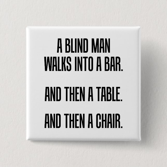 En Blind Man går in i Pub Knapp (Framsida)