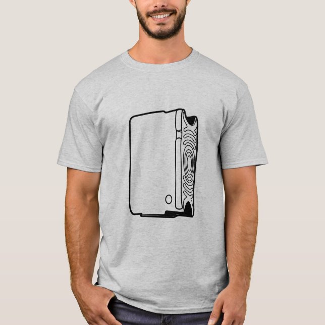 En-block för M1 Garand fäster ihop T Shirt (Framsida)