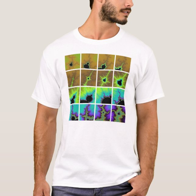 En blom i öknen-- skjortan tee (Framsida)