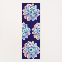 En blomma av färgfläckar