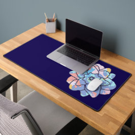 En blomma av färgfläckar