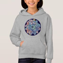 En blomma gjord av färgfläckar t shirt