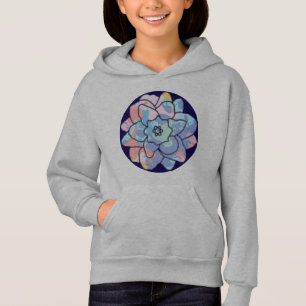 En blomma gjord av färgfläckar t shirt