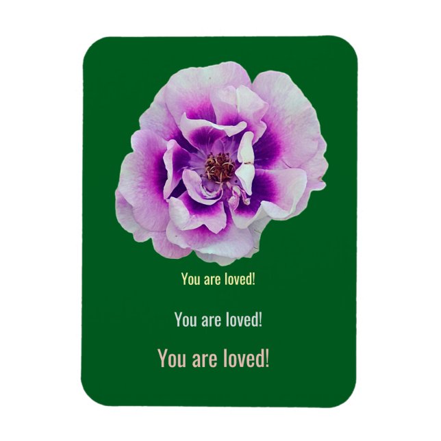 En blomma magnet (Vertikal)