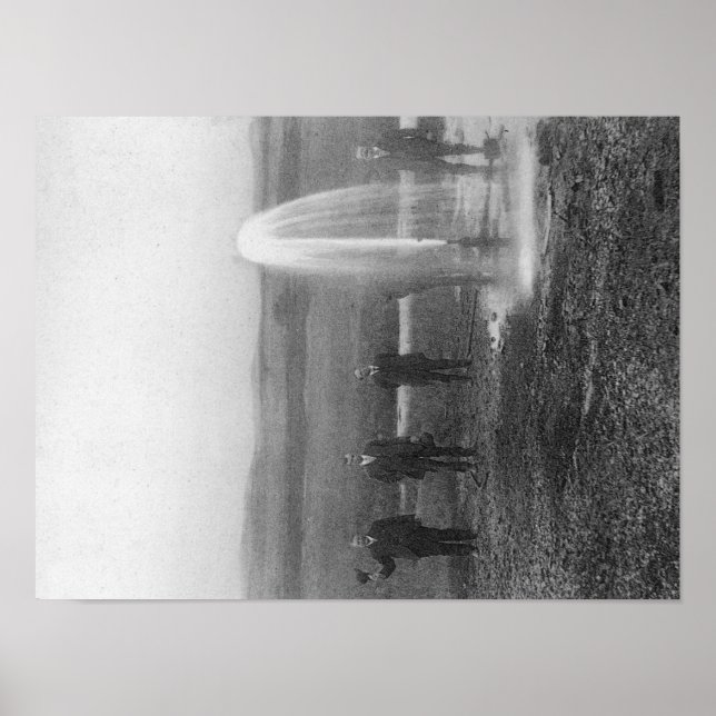 En blommande brunn i Judith BasinMontana Poster (Framsidan)