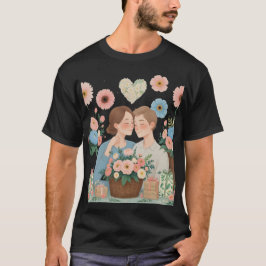 🌸 💖 en blommande Kärlek-🌿 ✨ T Shirt