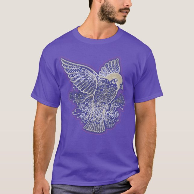 En blommigt t shirt (Framsida)