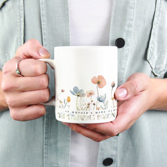 En blomsterlig touch till kaffemorgnar: Present ti Kaffemugg (Skapare uppladdad)