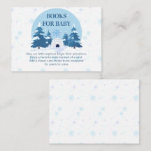 En bok för bebis - Baby Shower för "Ett litet snöf
