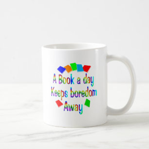 En bok om dagen kaffemugg