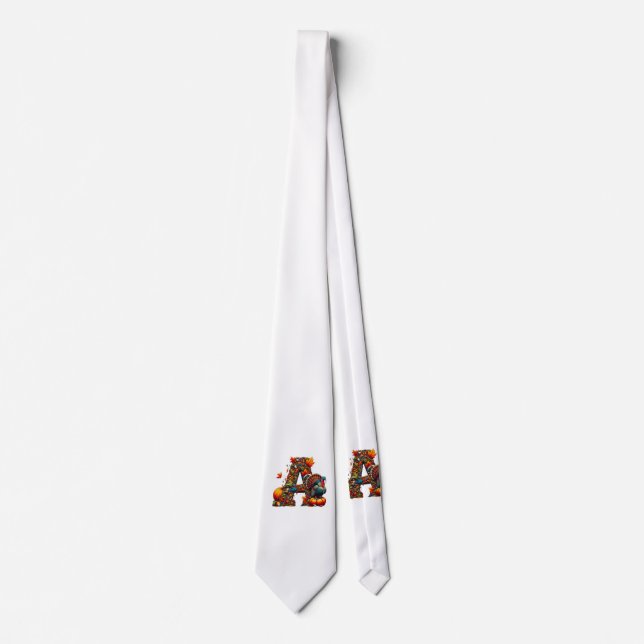 En bokstav A i Thanksgiving-stil Slips (Framsida)