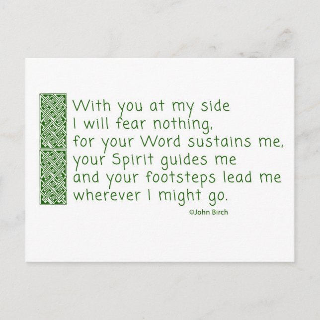 En bön av thanksgivingen helg vykort (Framsida)