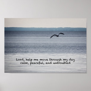 En bön för serenity (Waterscape II) —  Poster
