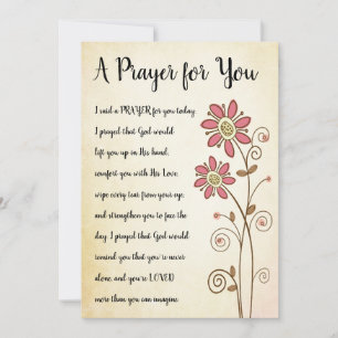 En bön till ditt kort