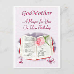 En bön till Gud Mor på hennes födelsedag Vykort