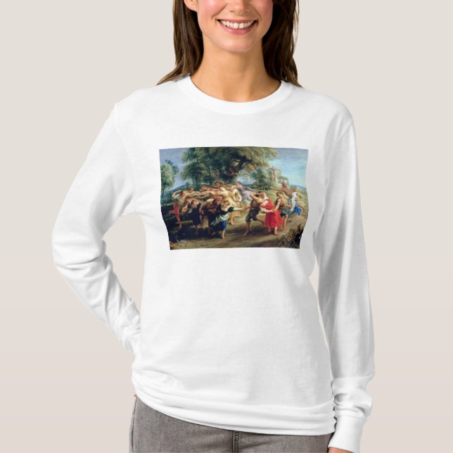 En bondaktig dans, 1636-40 tee (Framsida)
