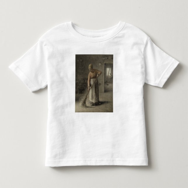 En bonde fru som sopar, 1867 t-shirt (Framsida)