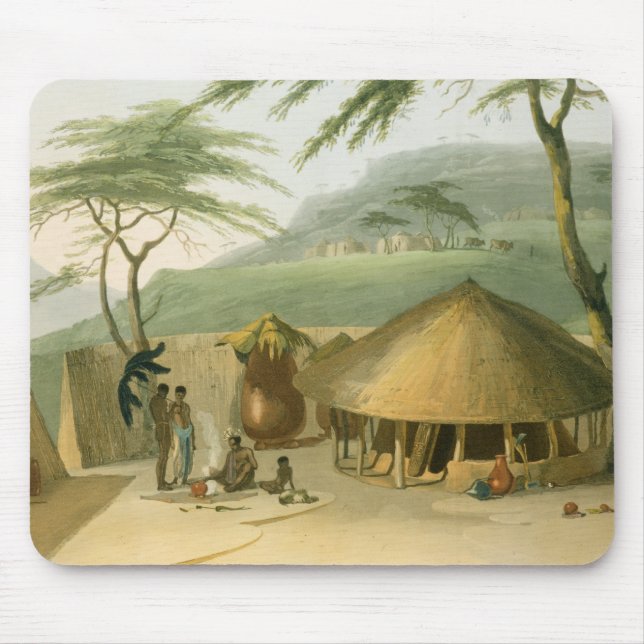 En Boosh-Wannah koja, pläterar 7 från 'afrikanskt Musmatta (Framsidan)