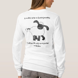 "En Borttappad får" Henely Long-Sleeve Tee-Shirt T Shirt